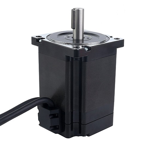 S Series Nema 34 Closed Loop Stepper Motor 6.50Nm(920.48oz.in) Encoder 1000PPR(4000CPR) - 34HS39-6004D-E1K-1M5 | StepperOnline AU