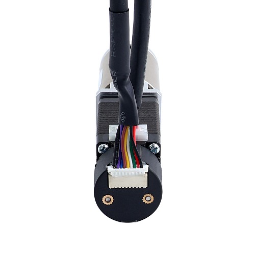 Nema 8 Closed Loop Stepper Motor L=38mm w/ Gear Ratio 50:1 EG Series Planetary Gearbox - 8HS15-0604D-E1000-EGS50 | StepperOnline AU