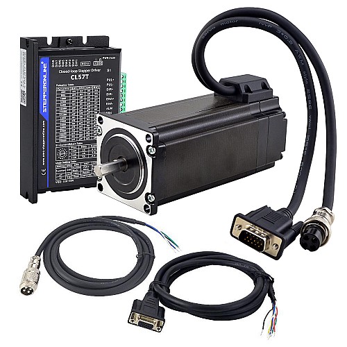 TS Series 3.0Nm(424.83oz.in) 1 Axis Closed Loop Stepper CNC Kit Nema 23 Motor & Driver - 1-CL57T-S30A-V41 | StepperOnline AU