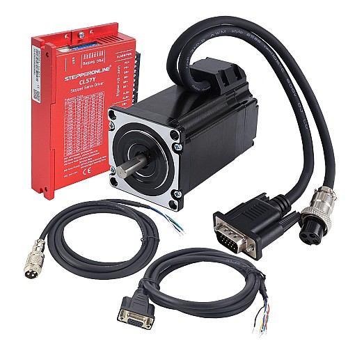 YS Series 1 Axis Closed Loop Stepper CNC Kit 2.00Nm(283.22oz.in) Nema 23 Motor & Driver - 1-CL57Y-S20 | StepperOnline AU