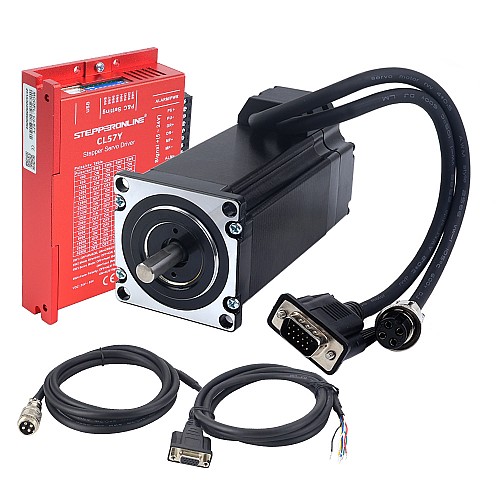 YS Series 1 Axis Closed Loop Stepper CNC Kit 3.00Nm(424.83oz.in) Nema 23 Motor w/ 2.0m Cables & Driver - 1-CL57Y-S30 | StepperOnline AU