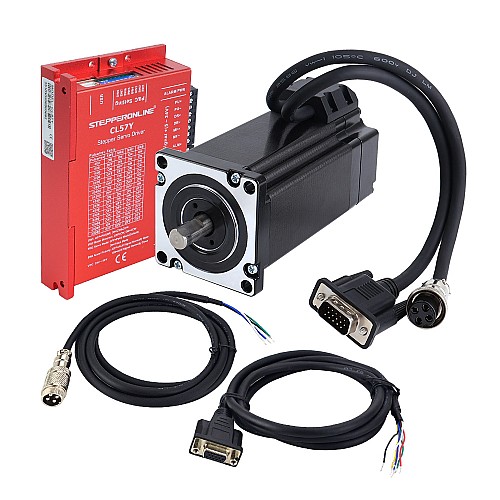 YS Series 1 Axis Closed Loop Stepper CNC Kit 4.00Nm(566.45oz.in) Nema 24 Motor & Driver - 1-CL57Y-S40 | StepperOnline AU