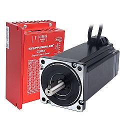 YS Series 1 Axis Closed Loop Stepper CNC Kit 12.0Nm(1699.34oz.in) Nema 34 Motor w/ 1.5m Cables & Driver