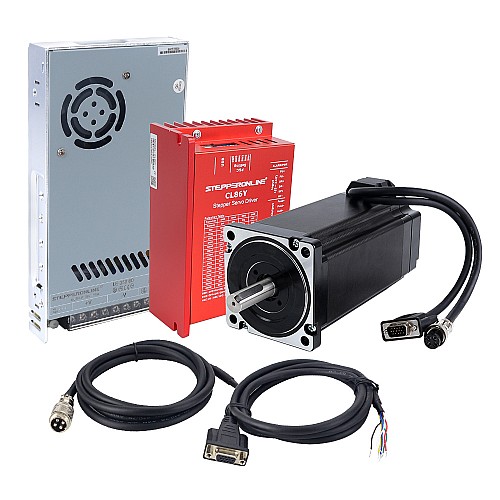 YS Series 1 Axis 12.00Nm(1699.34oz.in) Nema 34 Closed Loop Stepper Kit w/ Power Supply - 1-CLYS120 | StepperOnline AU
