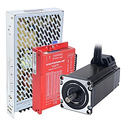 YS Series 1 Axis Closed Loop Stepper CNC Kit 3.00Nm(424.83oz.in) Nema 23 Motor w/ 1.5m Cables & Power Supply