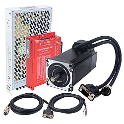 YS Series 1 Axis Closed Loop Stepper CNC Kit 3.00Nm(424.83oz.in) Nema 23 Motor w/ 2.0m Cables & Power Supply