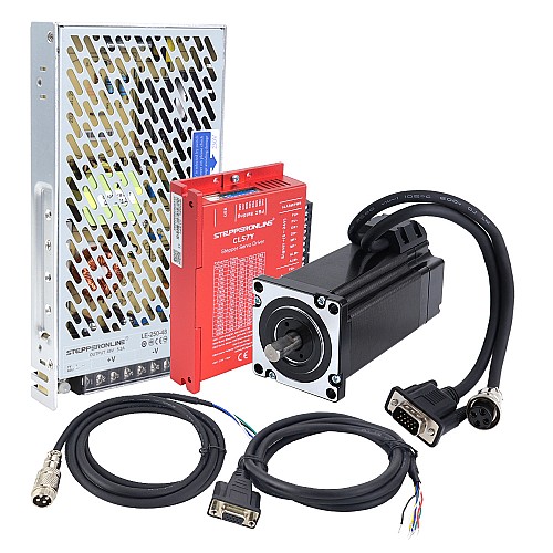 YS Series 1 Axis 4.00Nm(566.45oz.in) Nema 24 Closed Loop Stepper Kit w/ Power Supply - 1-CLYS40 | StepperOnline AU