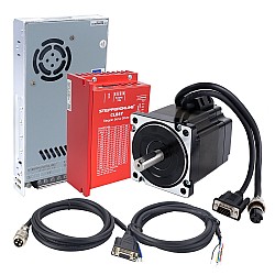 YS Series 1 Axis 4.30Nm(608.93oz.in) Nema 34 Closed Loop Stepper Kit w/ Power Supply