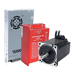 YS Series 1 Axis Closed Loop Stepper CNC Kit 6.50Nm(920.48oz.in) Nema 34 Motor w/ 1.5m Cables & Power Supply