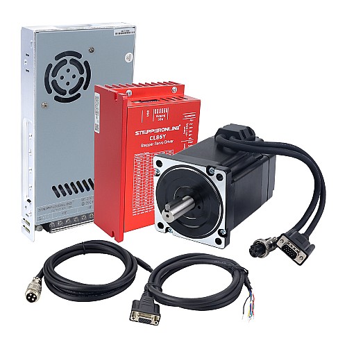 YS Series 1 Axis 6.50Nm(920.48oz.in) Nema 34 Closed Loop Stepper Kit w/ Power Supply - 1-CLYS65 | StepperOnline AU