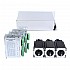YS Series 3 Axis Stepper CNC Kit 3.00Nm(424.83oz.in) Nema 23 Stepper Motor & Driver & 48V Power Supply
