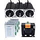 YS Series 3 Axis Stepper CNC Kit 12.0Nm(1699.34oz.in) Nema 34 Stepper Motor & Driver & AC Transformer - 3-DM860Y-TR120 | StepperOnline AU