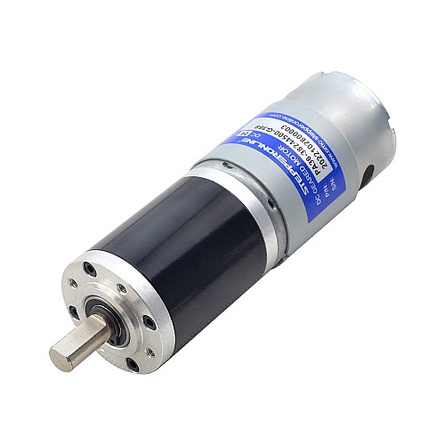 Brushed 24V DC Gear Motor 30Kg.cm/8.9RPM w/ 369:1 Planetary Gearbox - PA36-38244500-G369 | StepperOnline AU