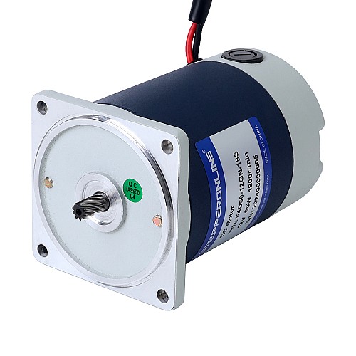 Brushed 12V 60W 6.95Nm(984.20oz.in) 60RPM w/ 30:1 Spur Gearbox DC Gear Motor - F4D60-12GN-18S/4GN30K | StepperOnline AU