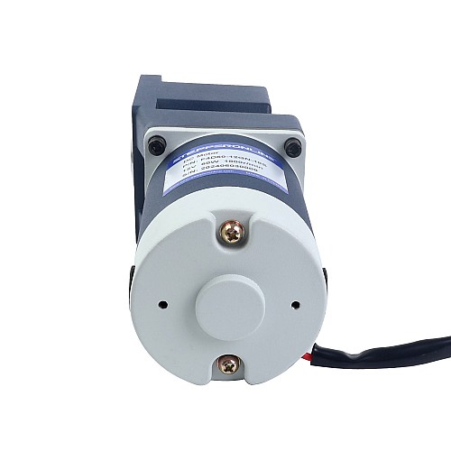 Brushed 24V 60W 8.00Nm(1132.90oz.in) 30RPM w/ 100:1 Right Angle Gearbox DC Gear Motor - F4D60-24GN-30S/4GN100RC | StepperOnline AU