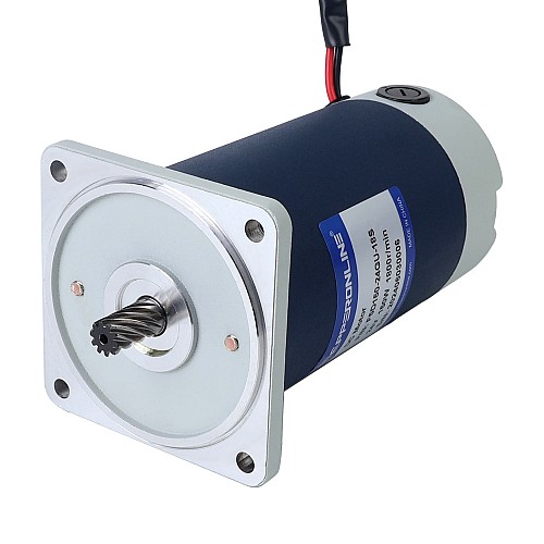 Brushed 24V 150W 20.00Nm(2832.23oz.in) 60RPM w/ 30:1 Spur Gearbox DC Gear Motor - F5D150-24GU-18S/5GU30KB | StepperOnline AU