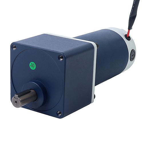 Brushed 24V 150W 14.33Nm(2029.29oz.in) 100RPM w/ 30:1 Spur Gearbox DC Gear Motor - F5D150-24GU-30S/5GU30KB | StepperOnline AU