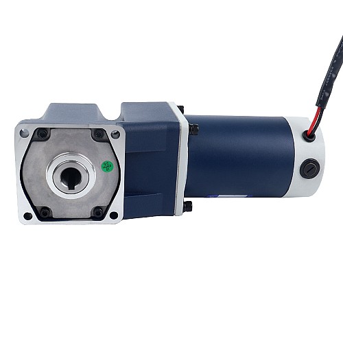 Brushed 24V 90W 20.00Nm(2832.24oz.in) 10RPM w/ 180:1 Right Angle Gearbox DC Gear Motor - F5D90-24GU-18S/5GU180RC | StepperOnline AU