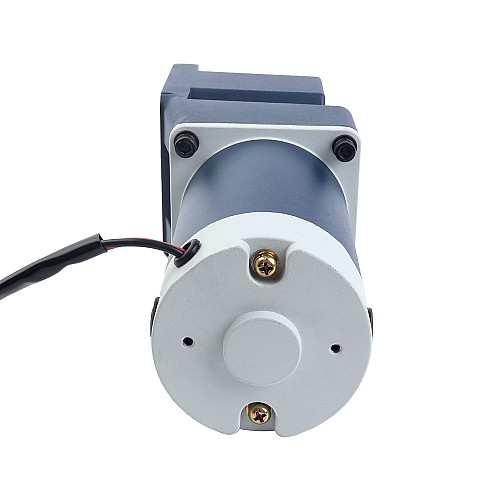 Brushed 24V 90W 20.00Nm(2832.24oz.in) 10RPM w/ 180:1 Right Angle Gearbox DC Gear Motor - F5D90-24GU-18S/5GU180RC | StepperOnline AU