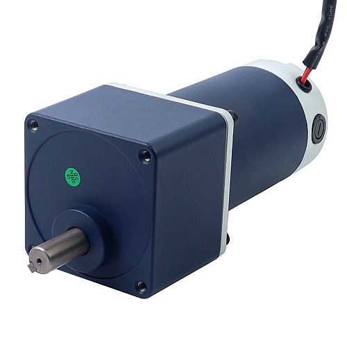 Brushed 24V 90W 20.00Nm(2832.23oz.in) 15RPM w/ 200:1 Spur Gearbox DC Gear Motor - F5D90-24GU-30S/5GU200KB | StepperOnline AU