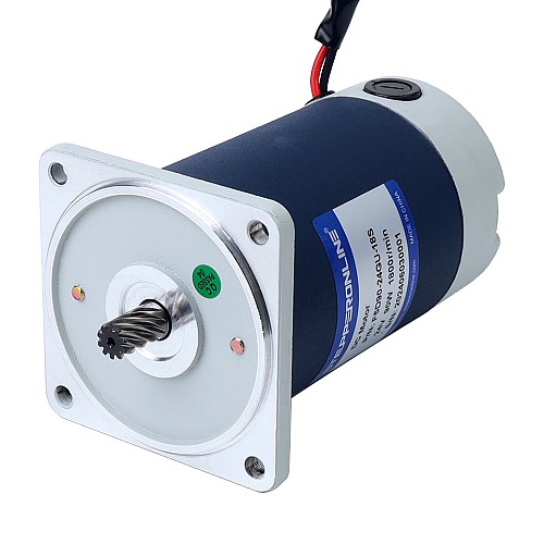 Brushed 24V 90W 15.65Nm(2216.22oz.in) 36RPM w/ 50:1 Spur Gearbox DC Gear Motor - F5D90-24GU-18S/5GU50KB | StepperOnline AU