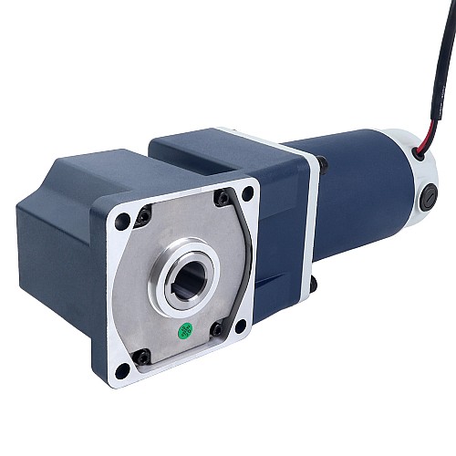 Brushed 24V 250W 11.81Nm(1672.44oz.in) 150RPM w/ 20:1 Right Angle Gearbox DC Gear Motor - F6D250-24GU-30S/6GU20RC | StepperOnline AU