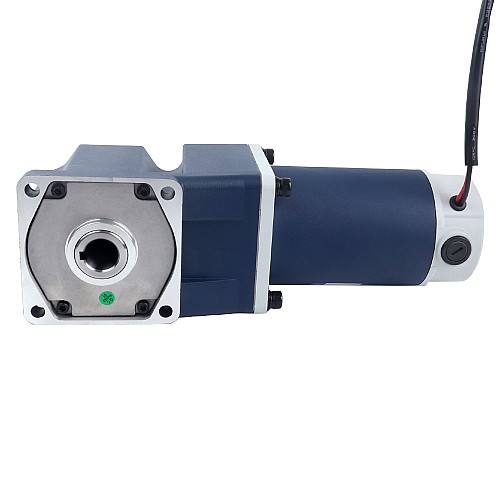 Brushed 24V 250W 11.81Nm(1672.44oz.in) 150RPM w/ 20:1 Right Angle Gearbox DC Gear Motor - F6D250-24GU-30S/6GU20RC | StepperOnline AU