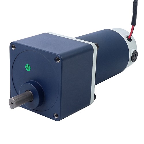 Brushed 24V 250W 10.74Nm(1520.91oz.in) 180RPM w/ 10:1 Spur Gearbox DC Gear Motor - F6D250-24GU-18S/6GU10K | StepperOnline AU