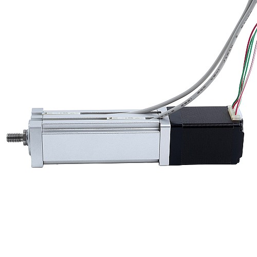 Nema 11 Ball Screw Electric Cylinder 1.0A Stroke 40mm 0.1Nm(14.16oz.in) Lead 1mm(0.03937") with Limit Switch - LCB11S17BSM10-40D | StepperOnline AU