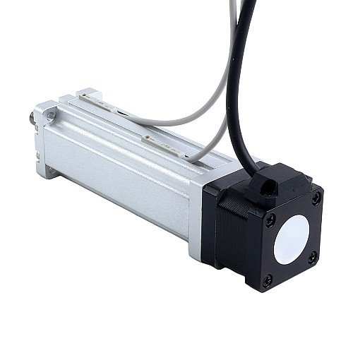 Nema 14 Ball Screw Electric Cylinder 1.5A Stroke 50mm 0.14Nm(19.83oz.in) Lead 2mm(0.07874") with Limit Switch - LCB14S13BAB15-50D | StepperOnline AU