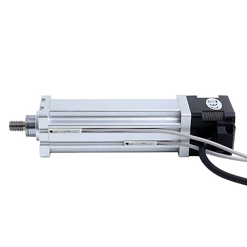 Nema 14 Ball Screw Electric Cylinder 1.5A Stroke 50mm 0.14Nm(19.83oz.in) Lead 2mm(0.07874") with Limit Switch - LCB14S13BAB15-50D | StepperOnline AU