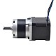 Nema 17 Stepper Motor L=39mm Gear Ratio 5:1 MG Series Planetary Gearbox - 17HS15-1584S-MG5 | StepperOnline AU