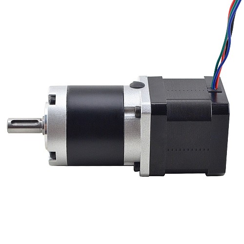 Nema 17 Stepper Motor L=39mm Gear Ratio 50:1 MG Series Planetary Gearbox - 17HS15-1584S-MG50 | StepperOnline AU
