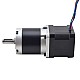 Nema 17 Stepper Motor L=39mm Gear Ratio 50:1 MG Series Planetary Gearbox - 17HS15-1584S-MG50 | StepperOnline AU