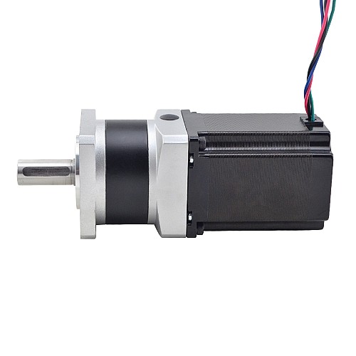 Nema 23 Stepper Motor L=76.5mm Gear Ratio 10:1 MG Series Planetary Gearbox - 23HS30-2904S-MG10 | StepperOnline AU