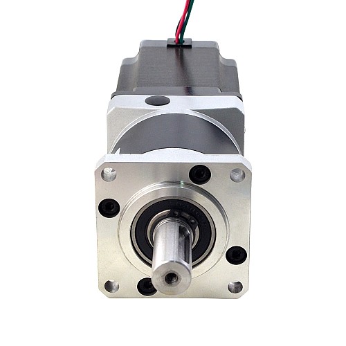 Nema 23 Stepper Motor L=76.5mm Gear Ratio 50:1 MG Series Planetary Gearbox - 23HS30-2904S-MG50 | StepperOnline AU