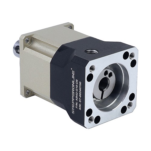 AB Series 42mm 10:1 Helical Planetary Gearbox Backlash 5arcmin for Servo Motors IP65 - AB42-G10-D8 | StepperOnline AU
