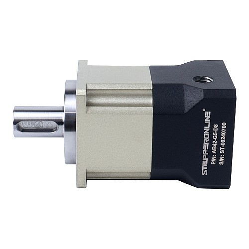 AB Series 42mm 5:1 Helical Planetary Gearbox Backlash 5arcmin for Servo Motors IP65 - AB42-G5-D8 | StepperOnline AU