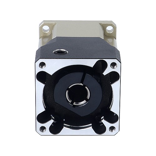 AB Series 60mm 10:1 Helical Planetary Gearbox Backlash 5arcmin for Servo Motors IP65 - AB60-G10-D14 | StepperOnline AU