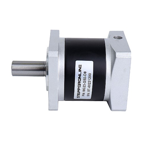MG Series Planetary Gearbox Gear Ratio 50:1 Backlash 45arc-min for 8mm Shaft Nema 23 Stepper Motor - MG23-G50-D8 | StepperOnline AU