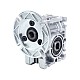 MRVR025 Worm Drive Gearbox 25:1 Ratio Φ9mm Input Shaft with 56B14 Motor Input Flange - MRVR025BB3-G25-D9 | StepperOnline AU