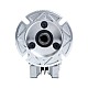 MRVR025 Worm Drive Gearbox 25:1 Ratio Φ9mm Input Shaft with 56B14 Motor Input Flange - MRVR025BB3-G25-D9 | StepperOnline AU