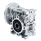 MRVR030 Worm Drive Gearbox 50:1 Ratio Φ9mm Input Shaft with 56B14 Motor Input Flange - MRVR030BB3-G50-D9 | StepperOnline AU