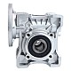 MRVR050 Worm Drive Gearbox 20:1 Ratio Φ14mm Input Shaft with 71B5 Motor Input Flange - MRVR050EB3-G20-D14 | StepperOnline AU