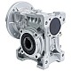 MRVR050 Worm Drive Gearbox 20:1 Ratio Φ14mm Input Shaft with 71B5 Motor Input Flange - MRVR050EB3-G20-D14 | StepperOnline AU