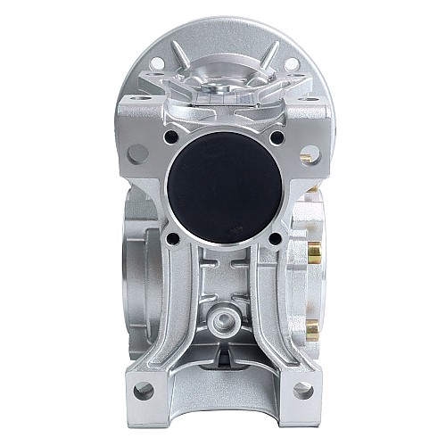 MRVR050 Worm Drive Gearbox 20:1 Ratio Φ14mm Input Shaft with 71B5 Motor Input Flange - MRVR050EB3-G20-D14 | StepperOnline AU