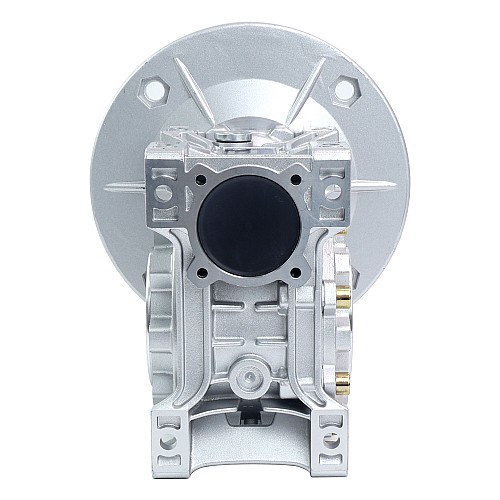 MRVR063 Worm Drive Gearbox 15:1 Ratio Φ24mm Input Shaft with 90B14 Motor Input Flange - MRVR063JB3-G15-D24 | StepperOnline AU