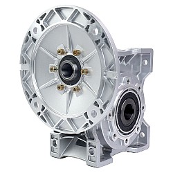 MRVR090 Worm Drive Gearbox 40:1 Ratio Φ19mm Input Shaft with 80B14 Motor Input Flange