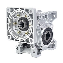 CN On Sale - 20:1 Worm Gearbox NMRVS50 Worm Gear Speed Reducer 19mm Input Shaft Diameter