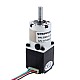 Nema 11 Stepper Motor Bipolar L=33mm w/ Gear Ratio 10:1 EG Series Planetary Gearbox - 11HS12-0704S-EGS10 | StepperOnline AU